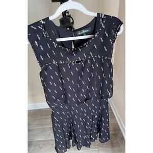 Sam Edelman Fit and Flare Print Dress Women's Size Small